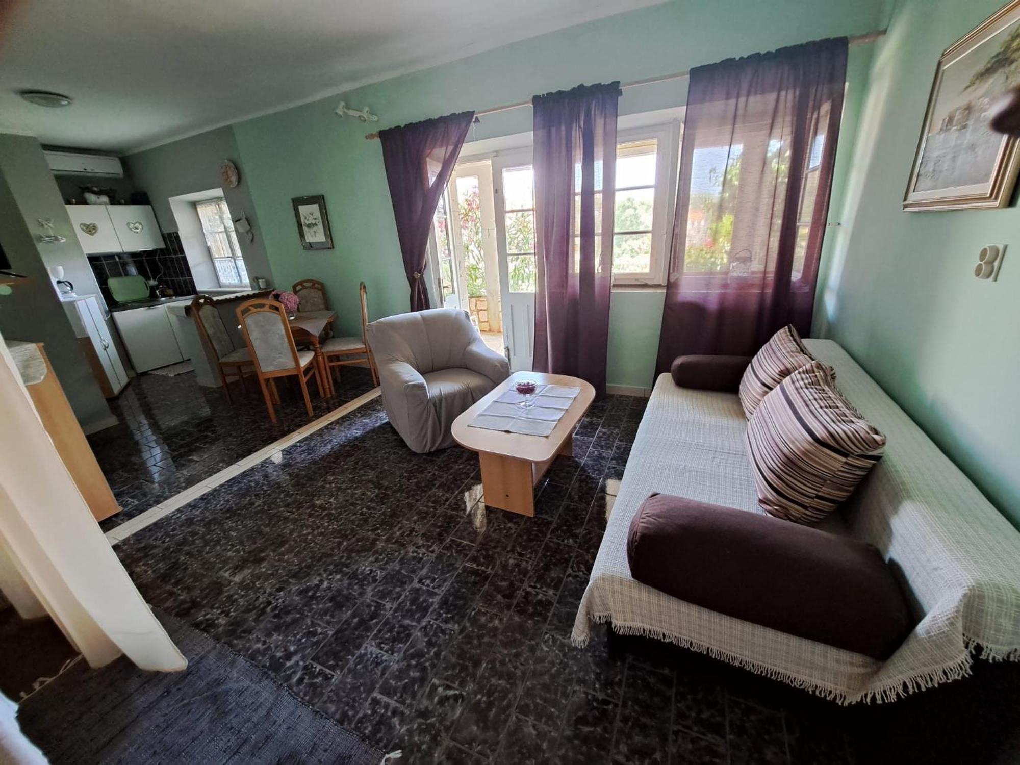 Apartmani Dusica Lumbarda Kültér fotó